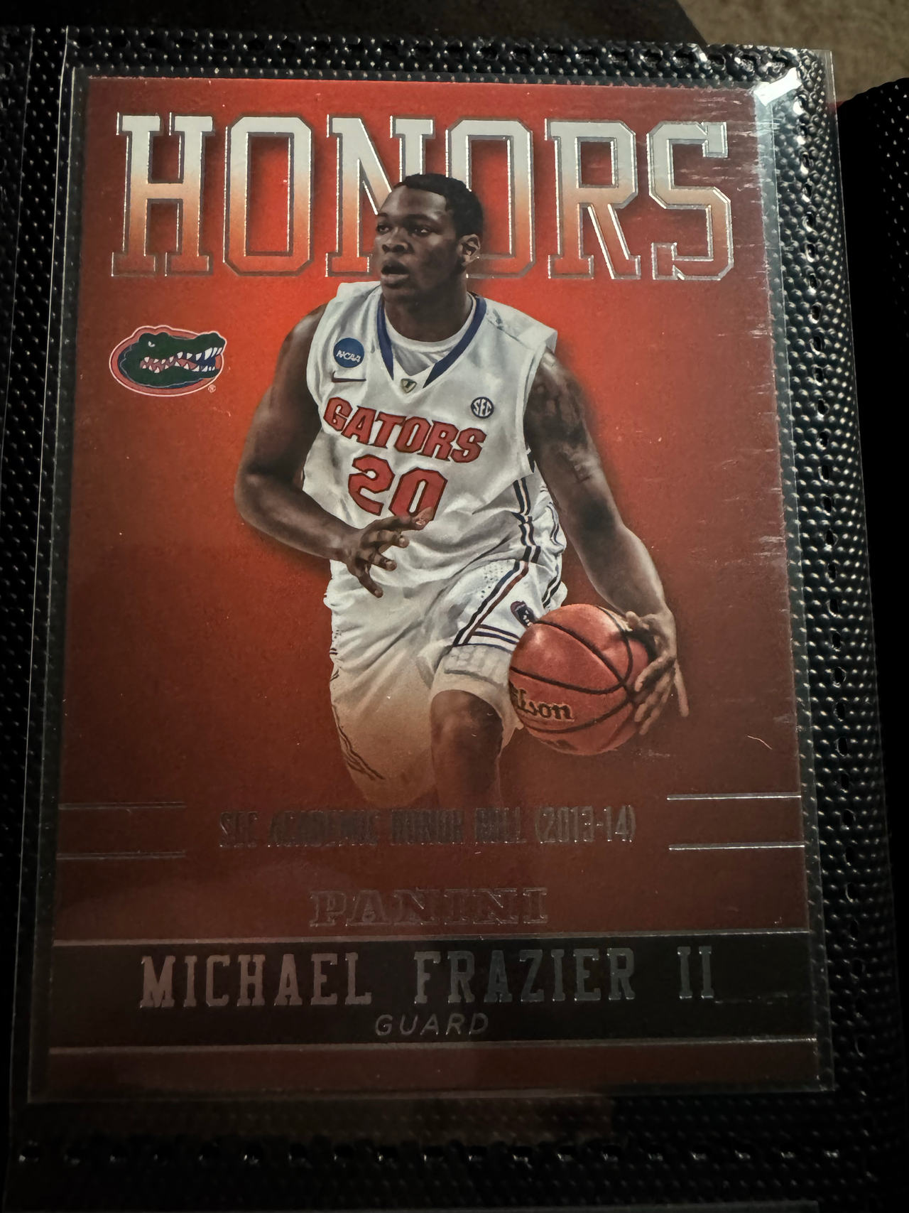 Panini Honors Michael Frazier II Basketball Card