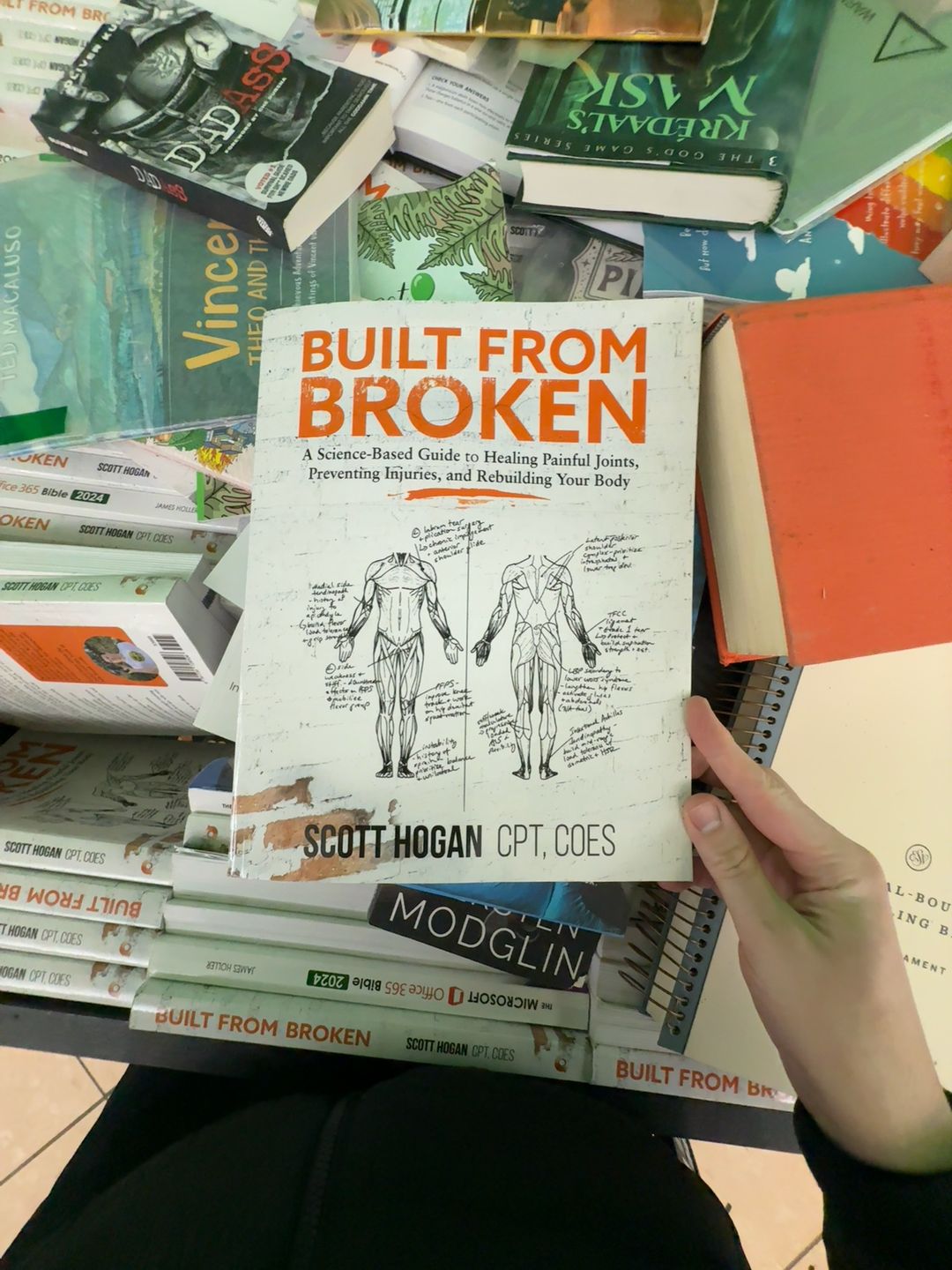 Built from Broken Paperback by Scott Hogan
