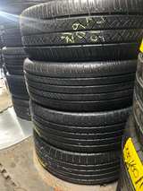 full set 215/60/R17 Continental and Goodyear used tires. Good tread! Great deals - Image 2