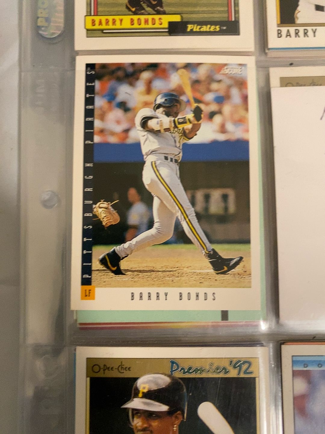 Upper Deck Barry Bonds Baseball Card