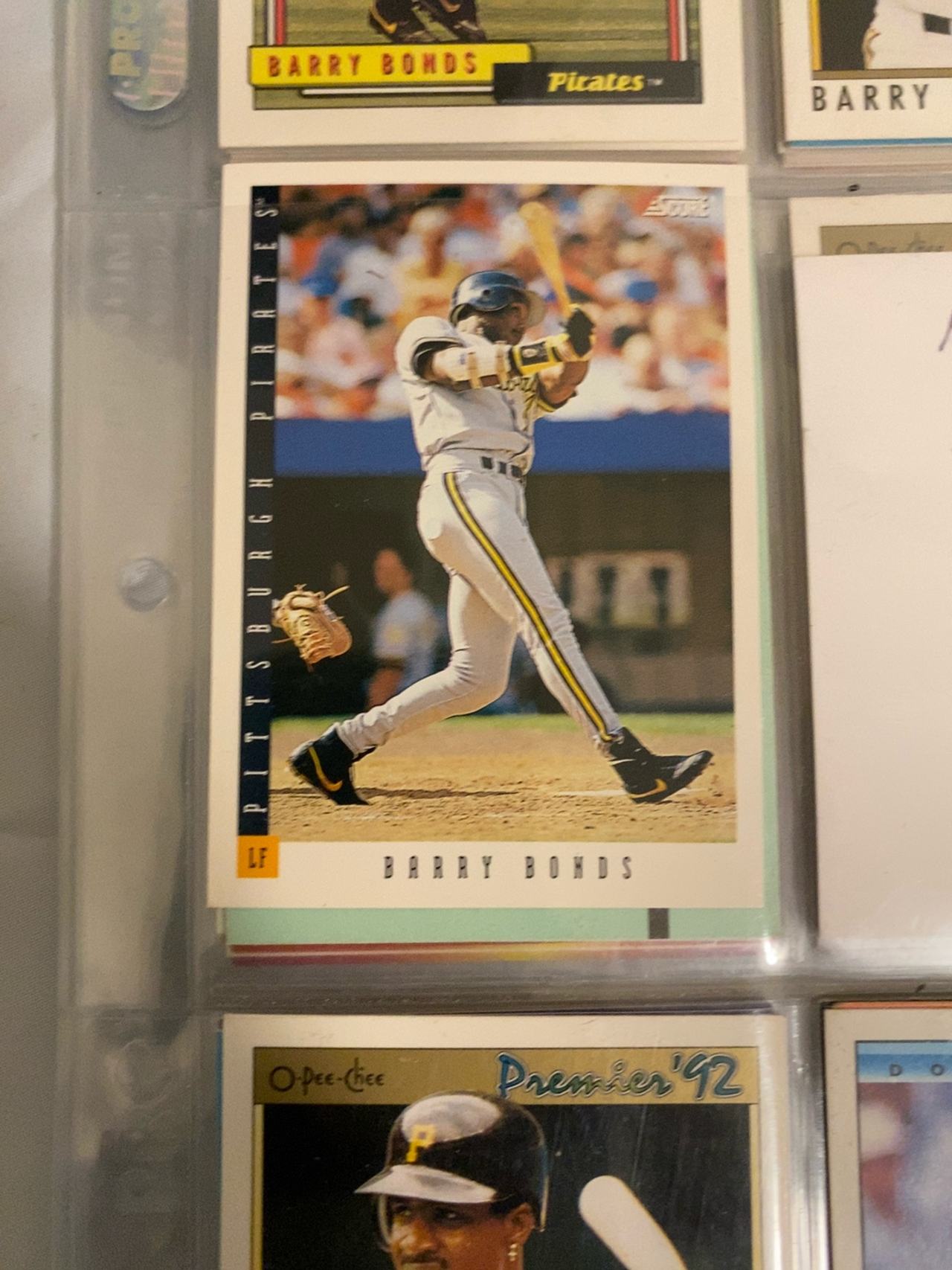 Upper Deck Barry Bonds Baseball Card
