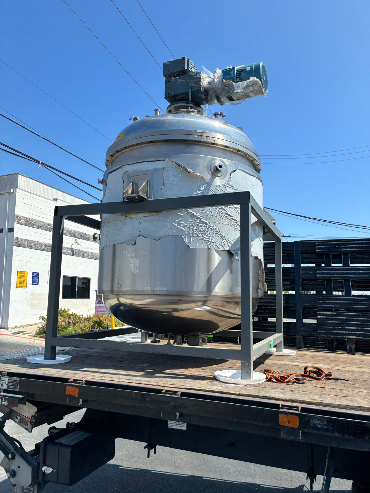 Stainless Steel Mixing Tank