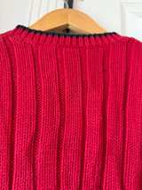 Ralph Lauren Vintage Flag Sweater Red  Knit  - Image 5