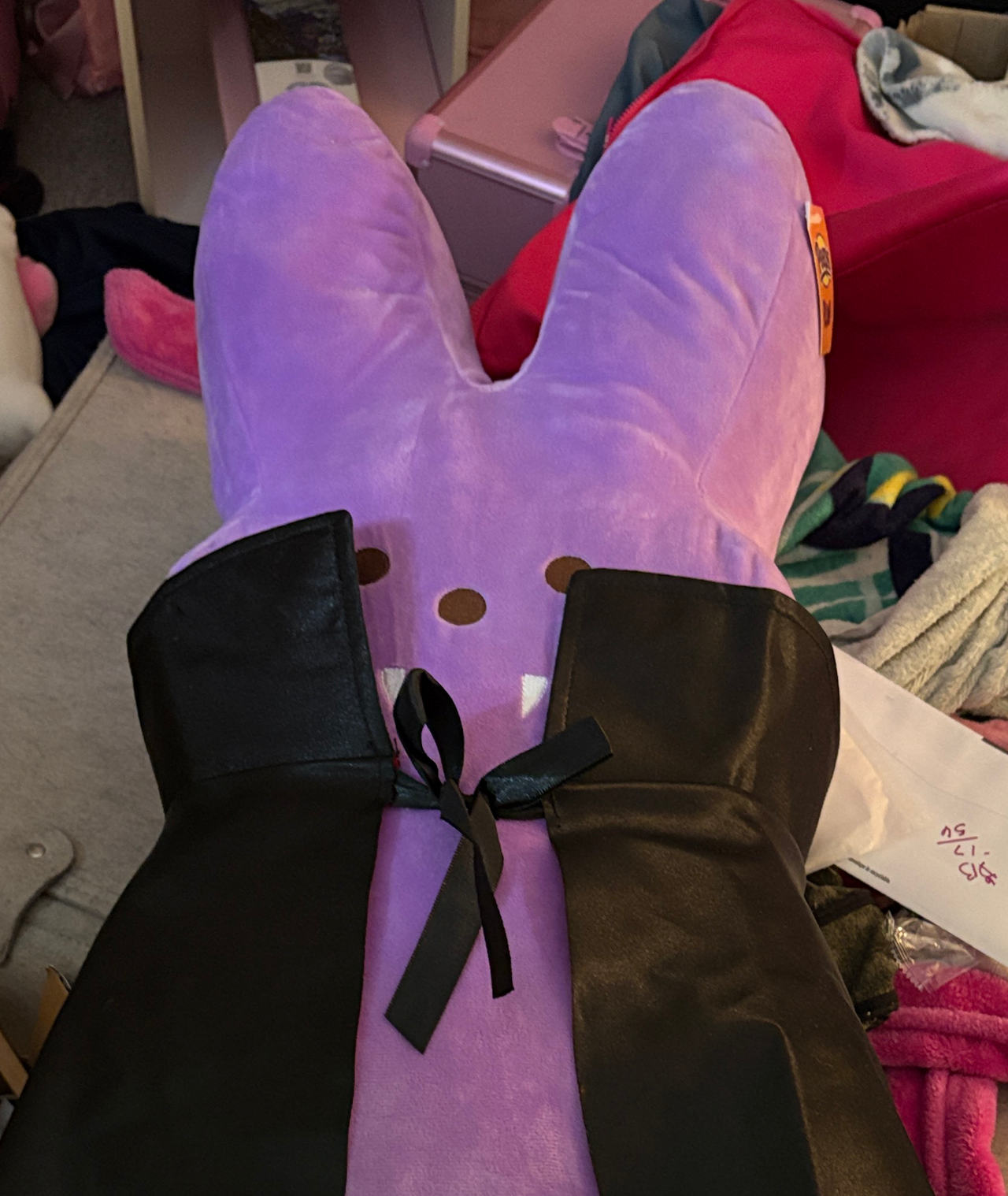 Peeps Purple Vampire Bunny Plush