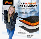 XL/XXL Weston Heated Glove Liners Men Women - Rechargeable Thermal Hand Warmer - Image 6