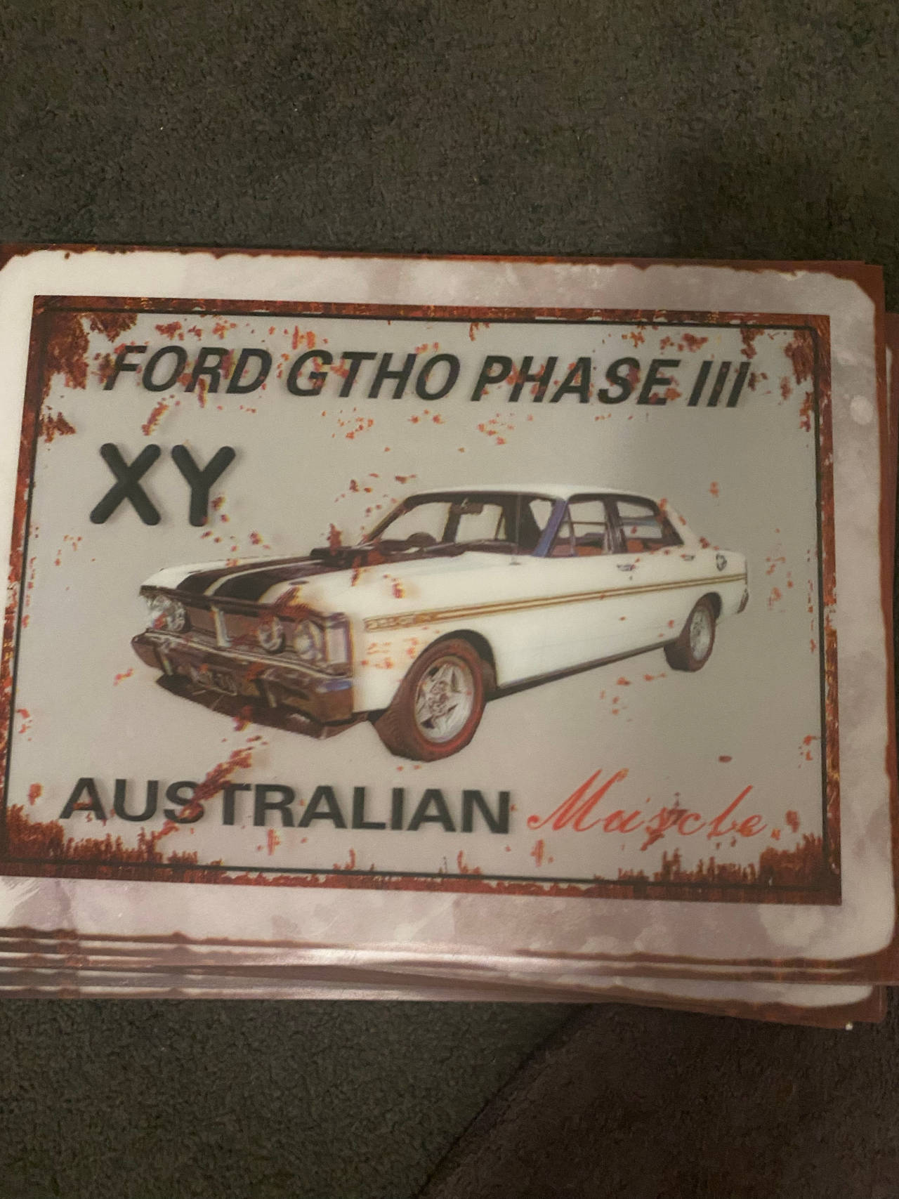 3D car signs