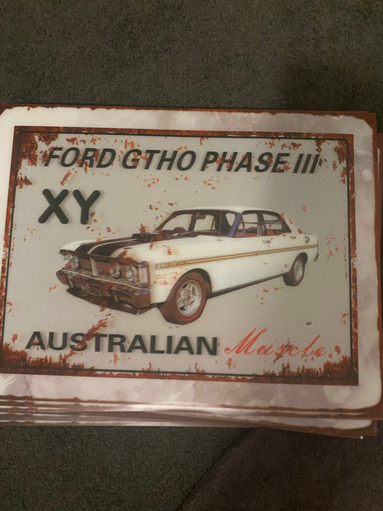 3D car signs