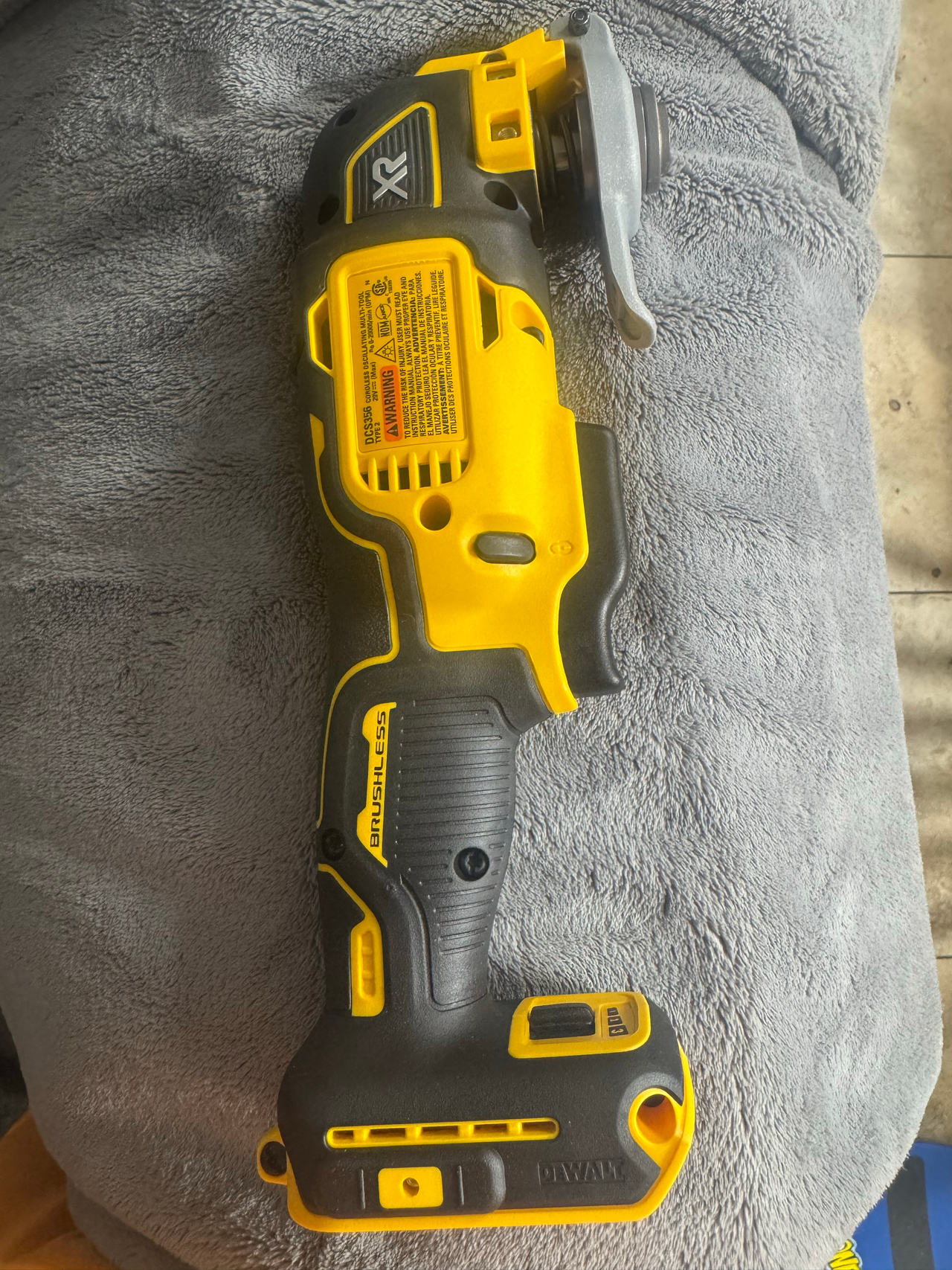 DEWALT 20V MAX XR Brushless Cordless 3-Speed Oscillating Multi-Tool (Tool Only)
