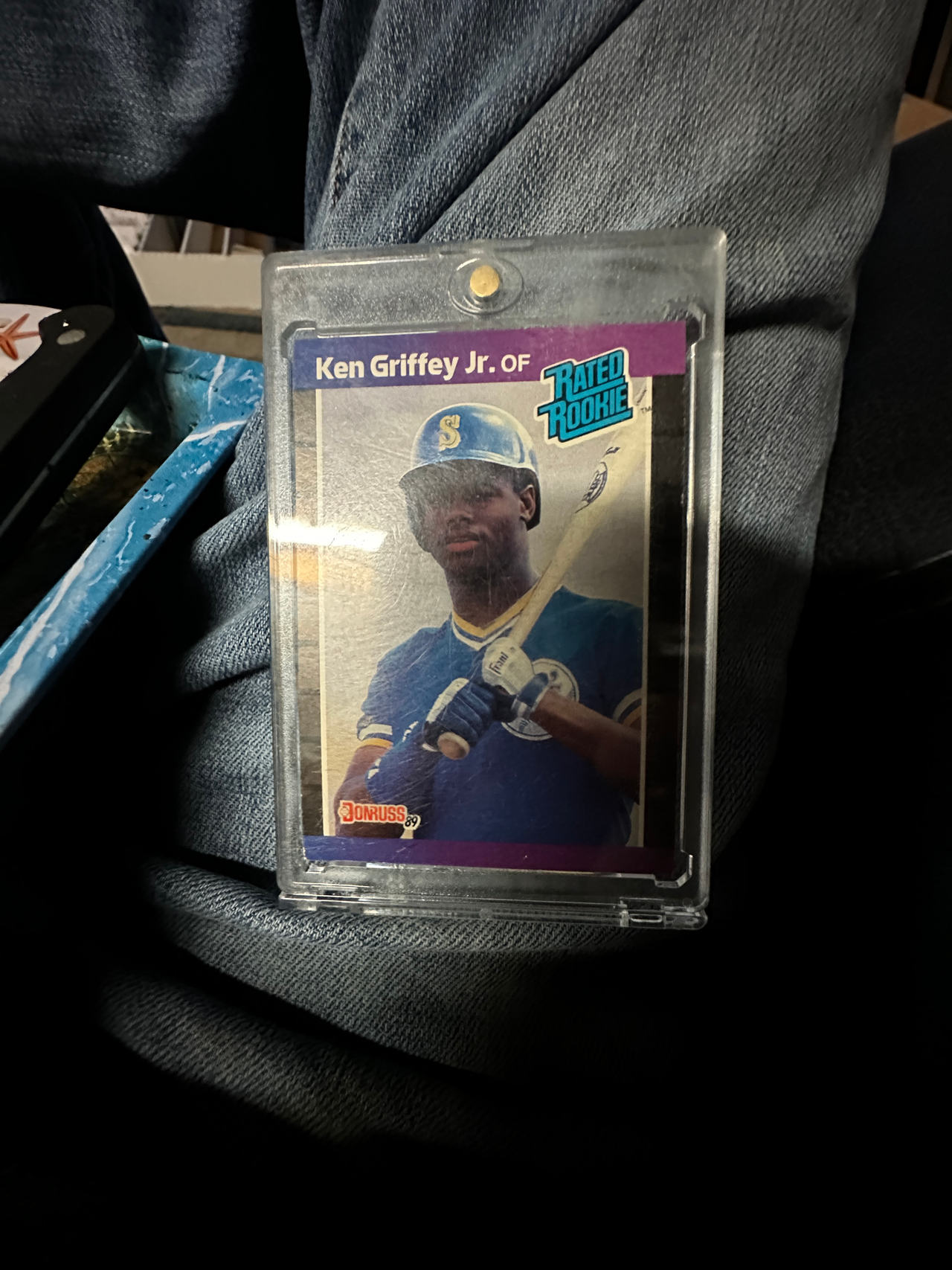 Ken Griffey Jr. Rated Rookie Baseball Card