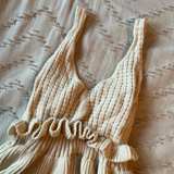 Ribbed Knit Peplum Tank Top - Image 2