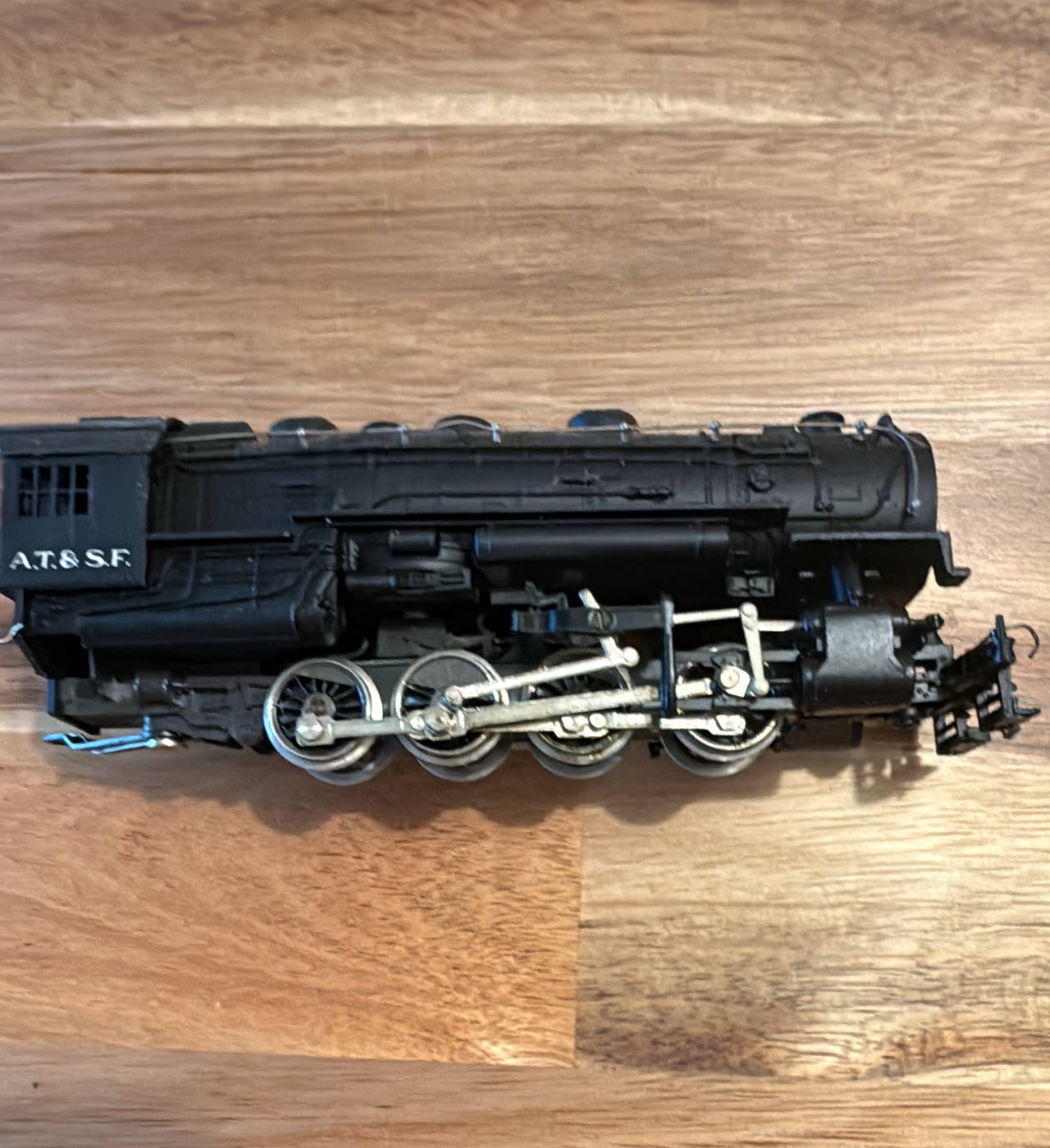Rivarossi HO Scale A.T. & S.F. 2-8-2 Mikado Steam Locomotive