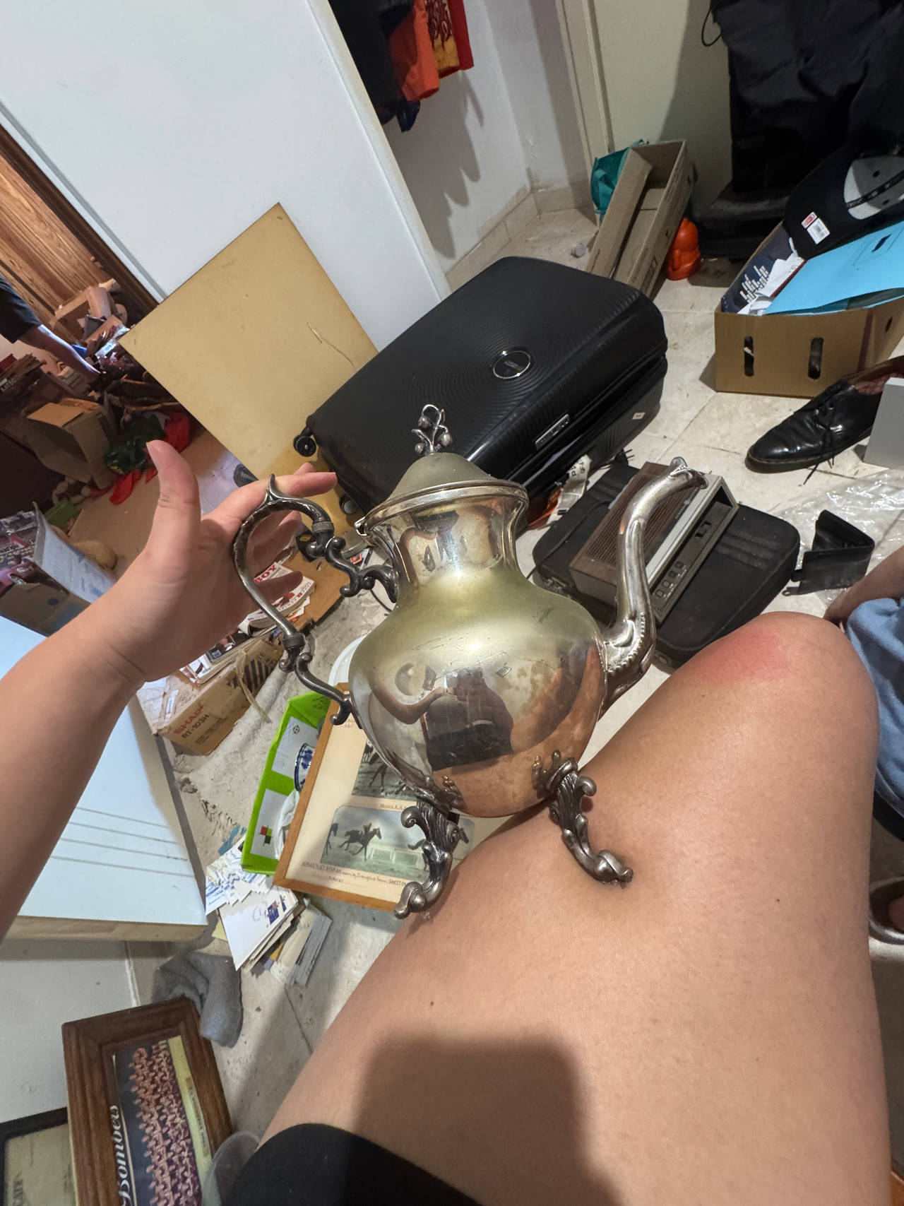 Vintage Silver-Plated Teapot