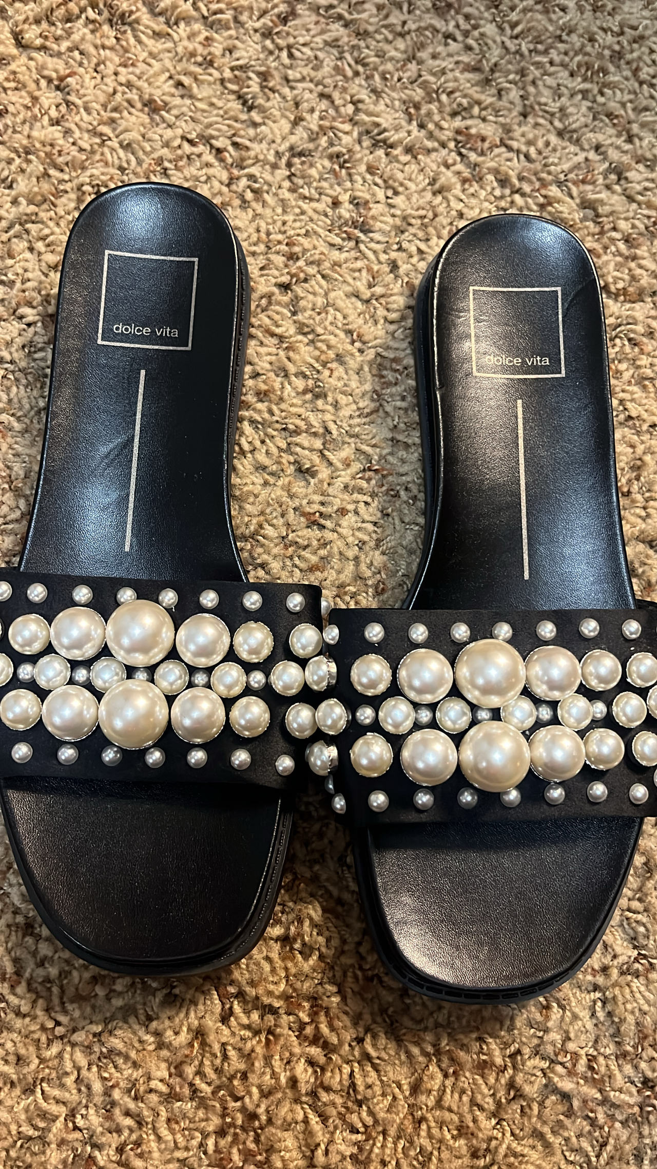 Dolce Vita Idre Pearl Slide Sandal new size 7