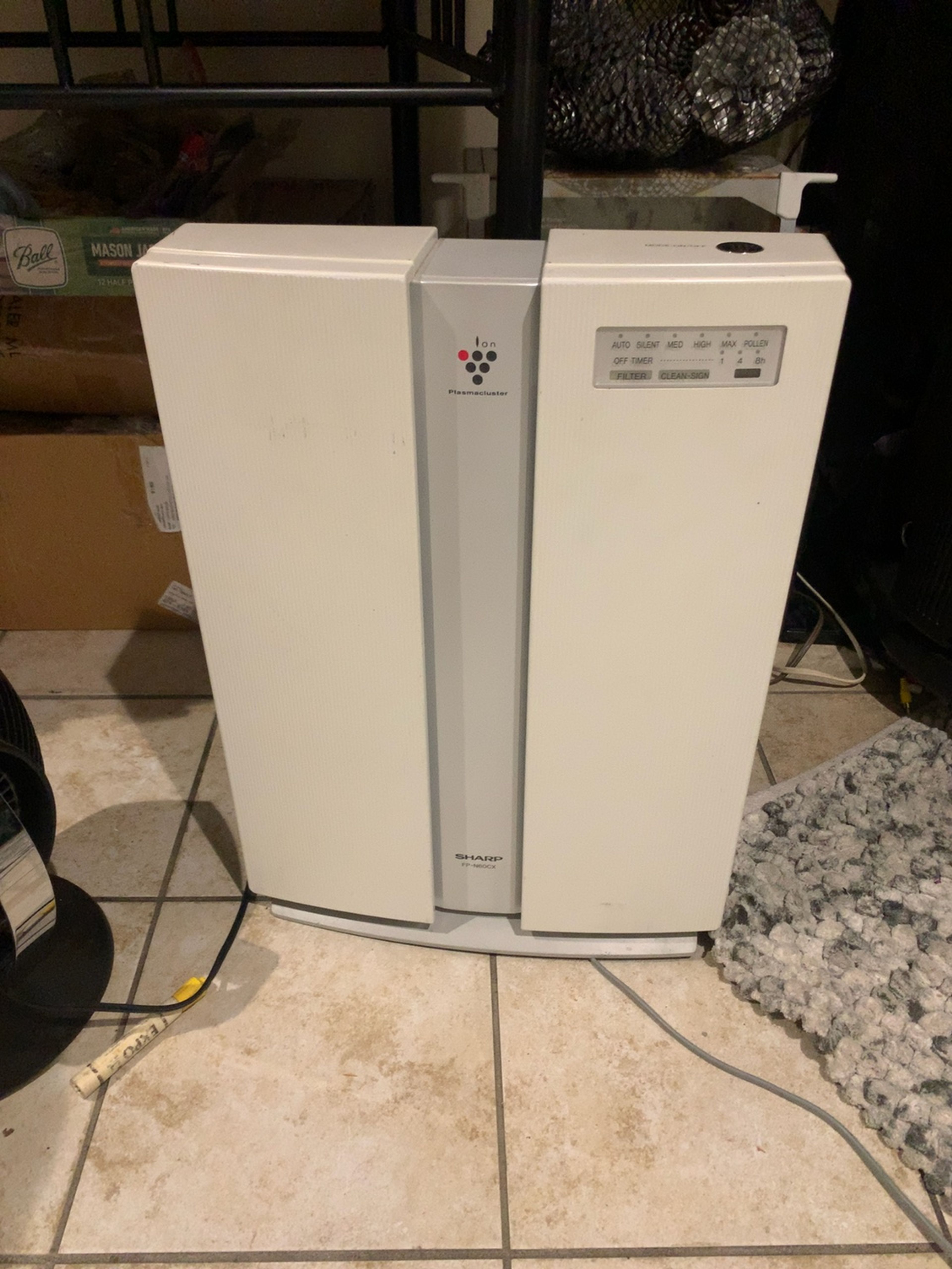 Sharp Plasmacluster Air Purifier FP-P60CX