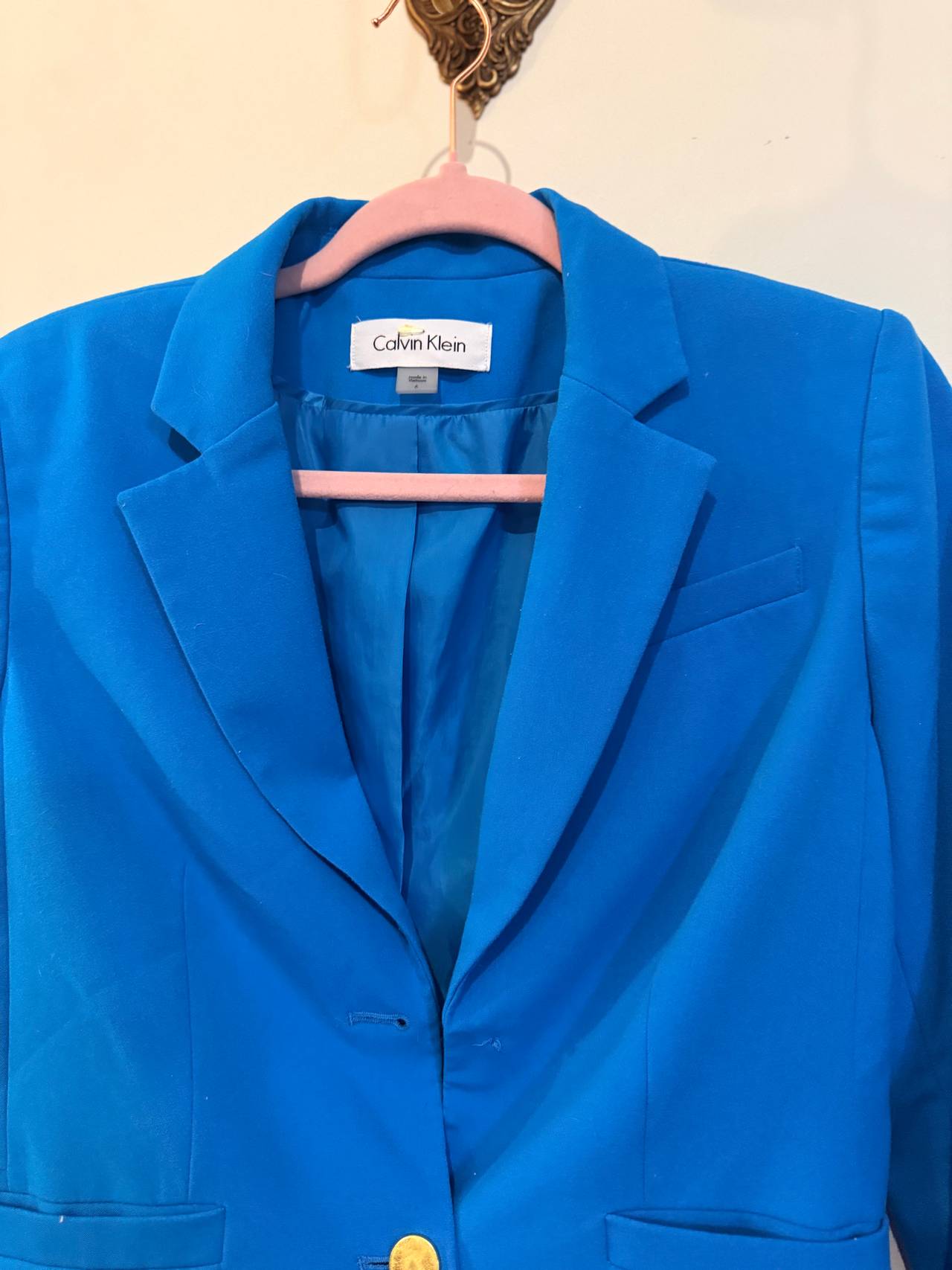 Calvin Klein Women's One-Button Blazer