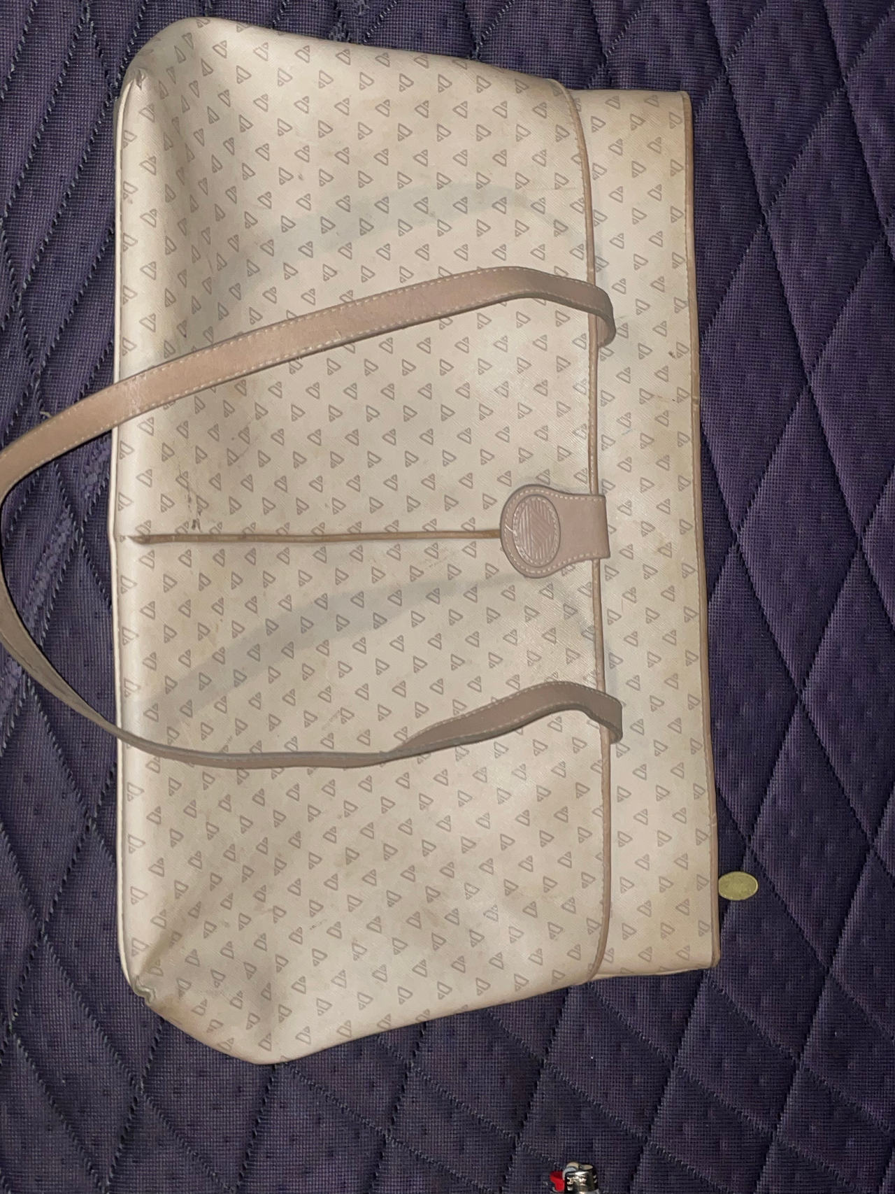 Austin Reed Monogram Tote Bag