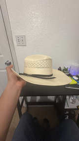 Cody James Unisex Straw Cowboy Hat Natural 7 1/2 - Image 3