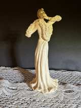 Vintage Art Deco Style Elegant Lady Figurine - Image 5