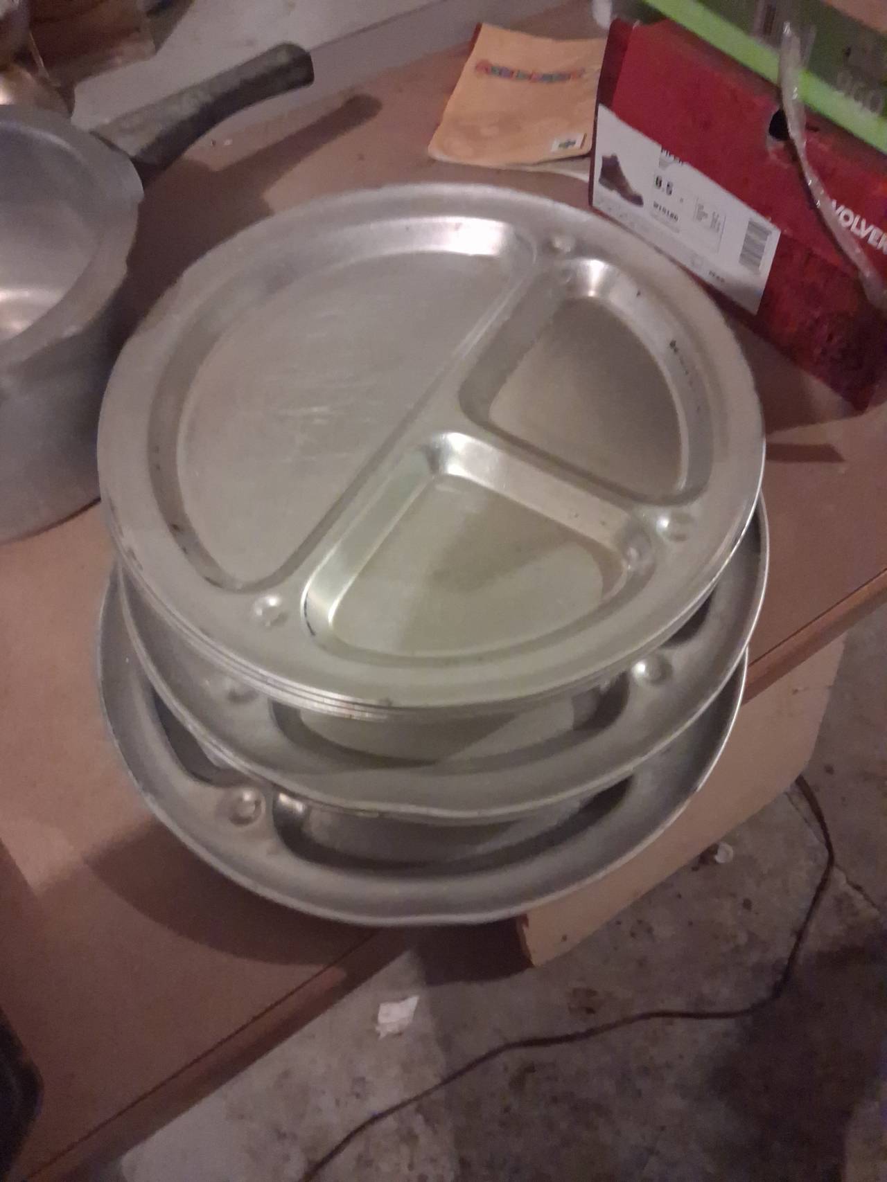 8 aluminum Divided Plates