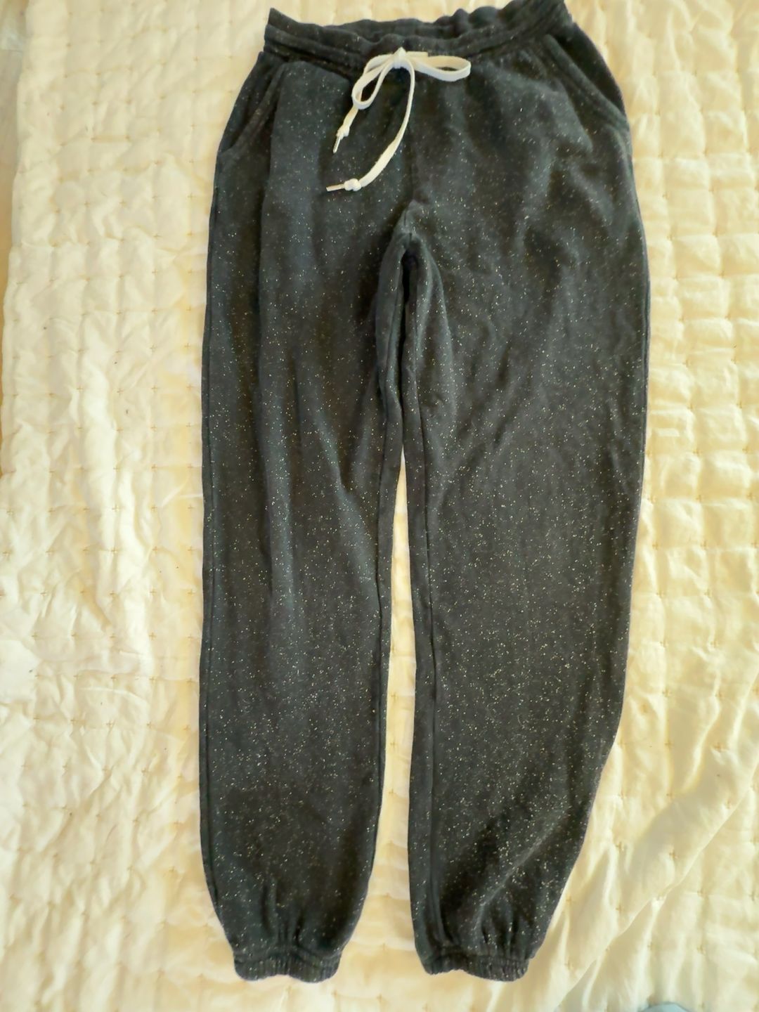 John Elliott Escobar Sweatpants Speckled Black