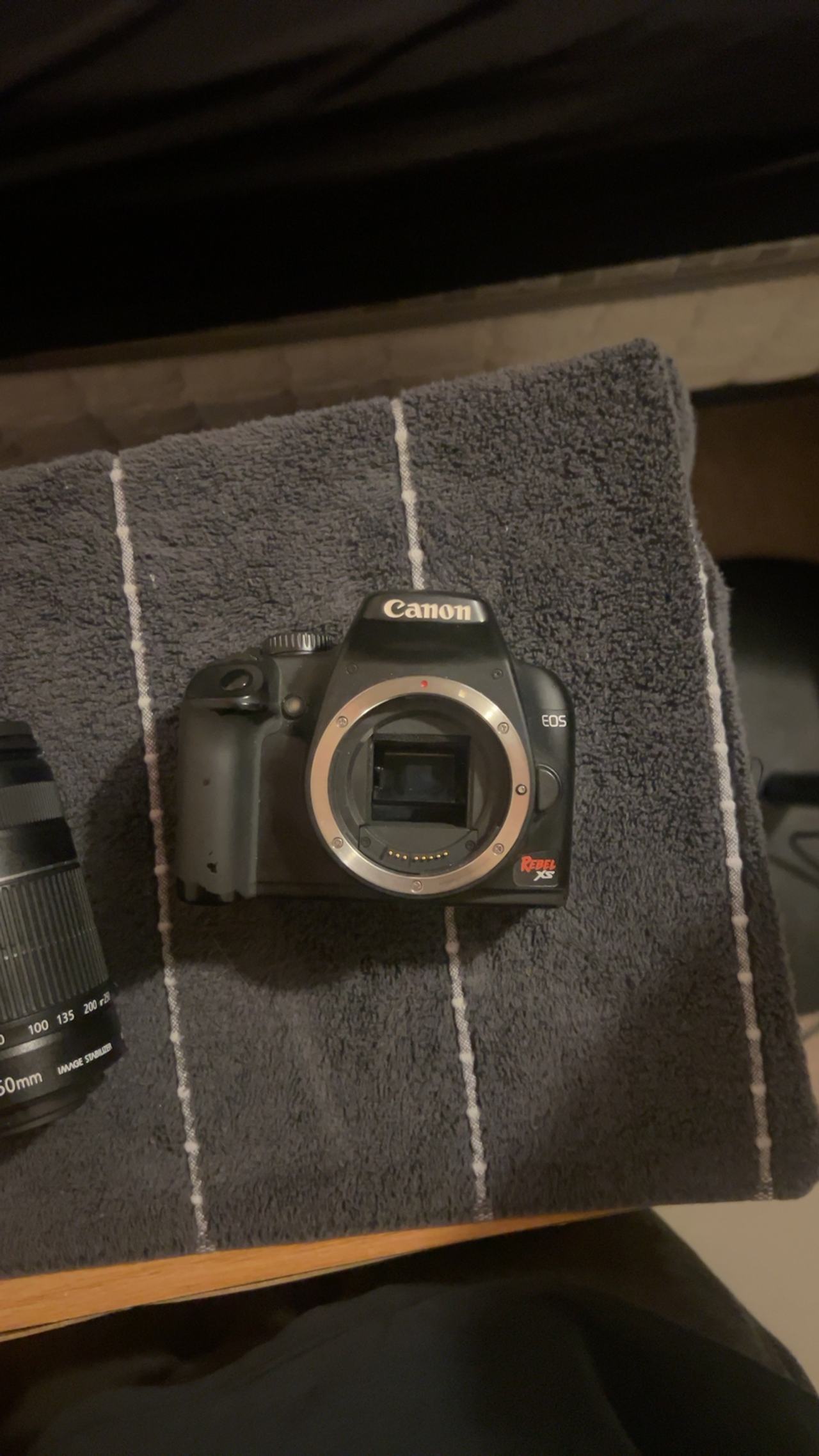 Canon EOS Rebel XS DSLR Camera Body Black