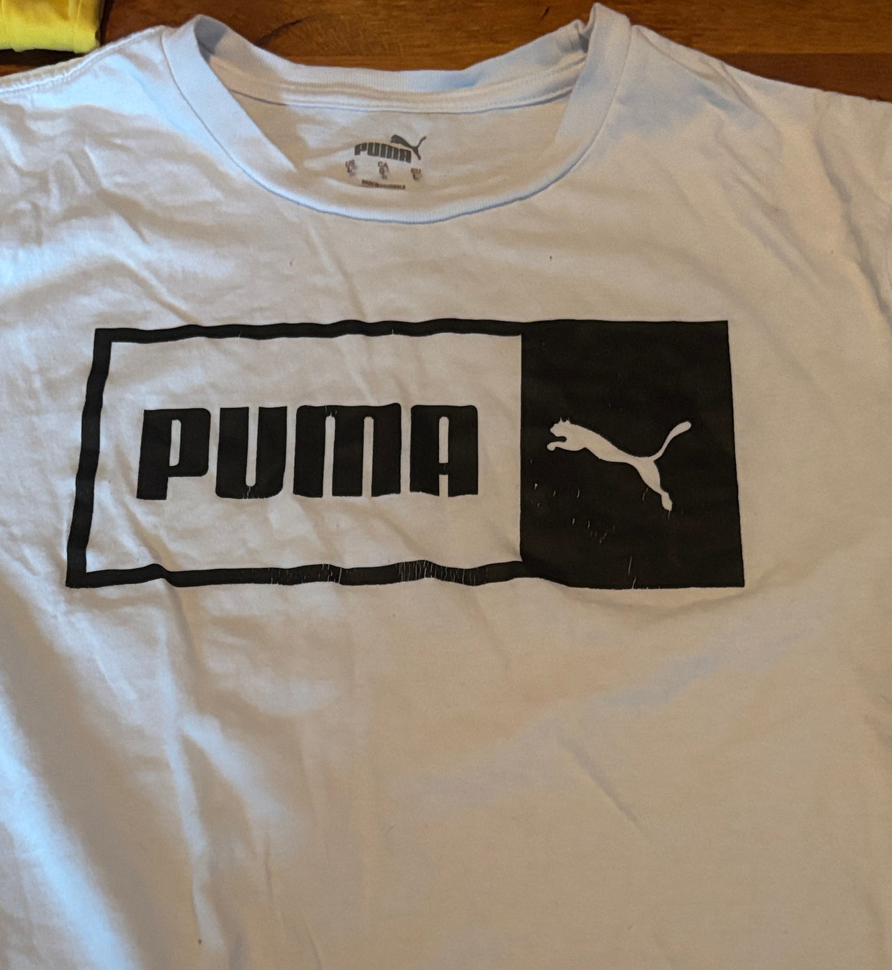 Puma Men's Graphic Box Logo T-Shirt