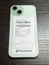 Apple iPhone 15 128GB Green Unlocked 74% battery health - Image 1