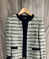 Kasper Tweed Open-Front Jacket size 4P - Image 1
