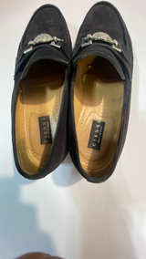 Versace Gianni Suede Loafer Black - Image 3