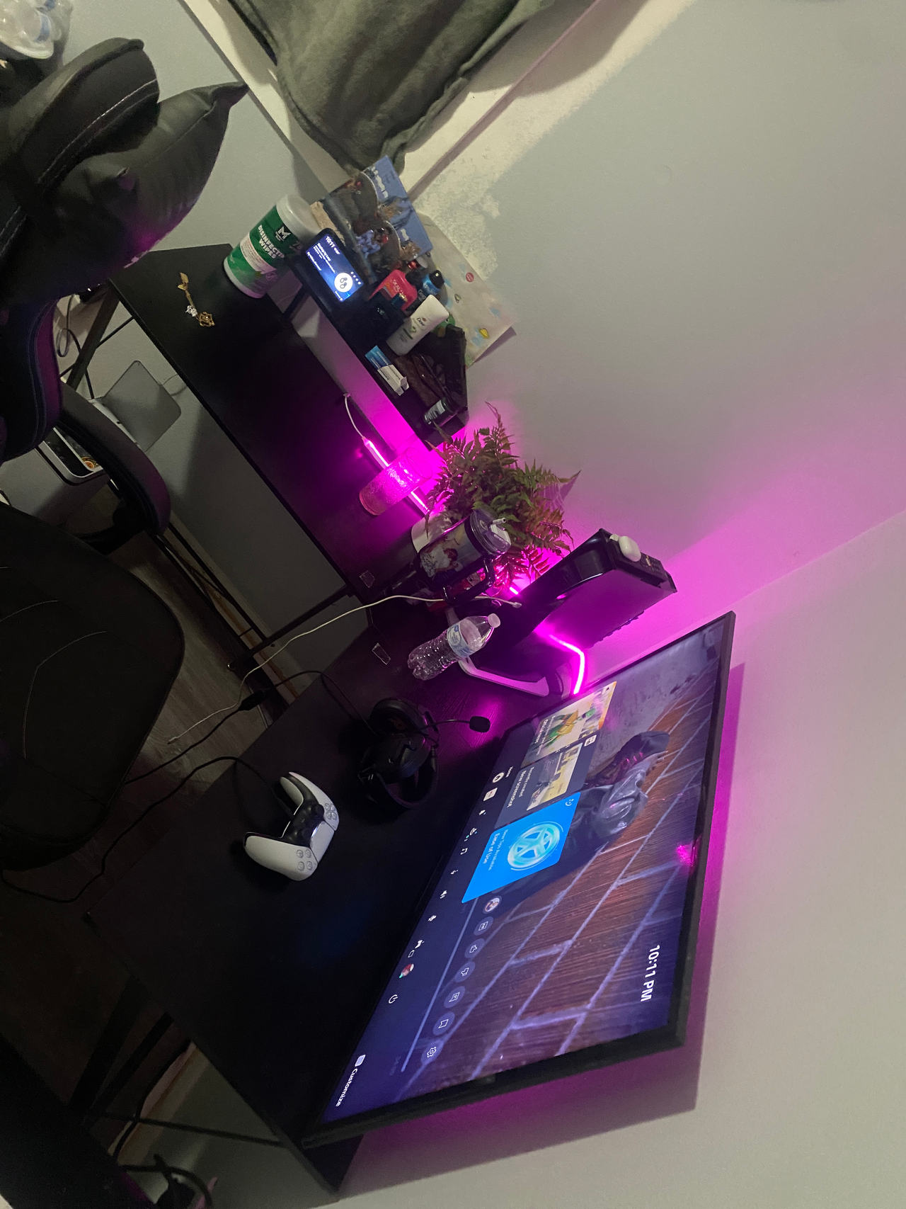 L shaped gaming desk 
