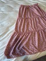 2XL SHEIN Auburn Floral Skirt - Image 2