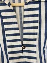 Kayce Hughes Striped Sleeveless Belted Dress size 6 - Image 4