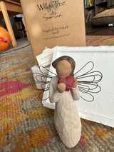 Willow Tree Angel of Prayer and Irish Angel Sculpted Hand-Painted Figures - Image 4