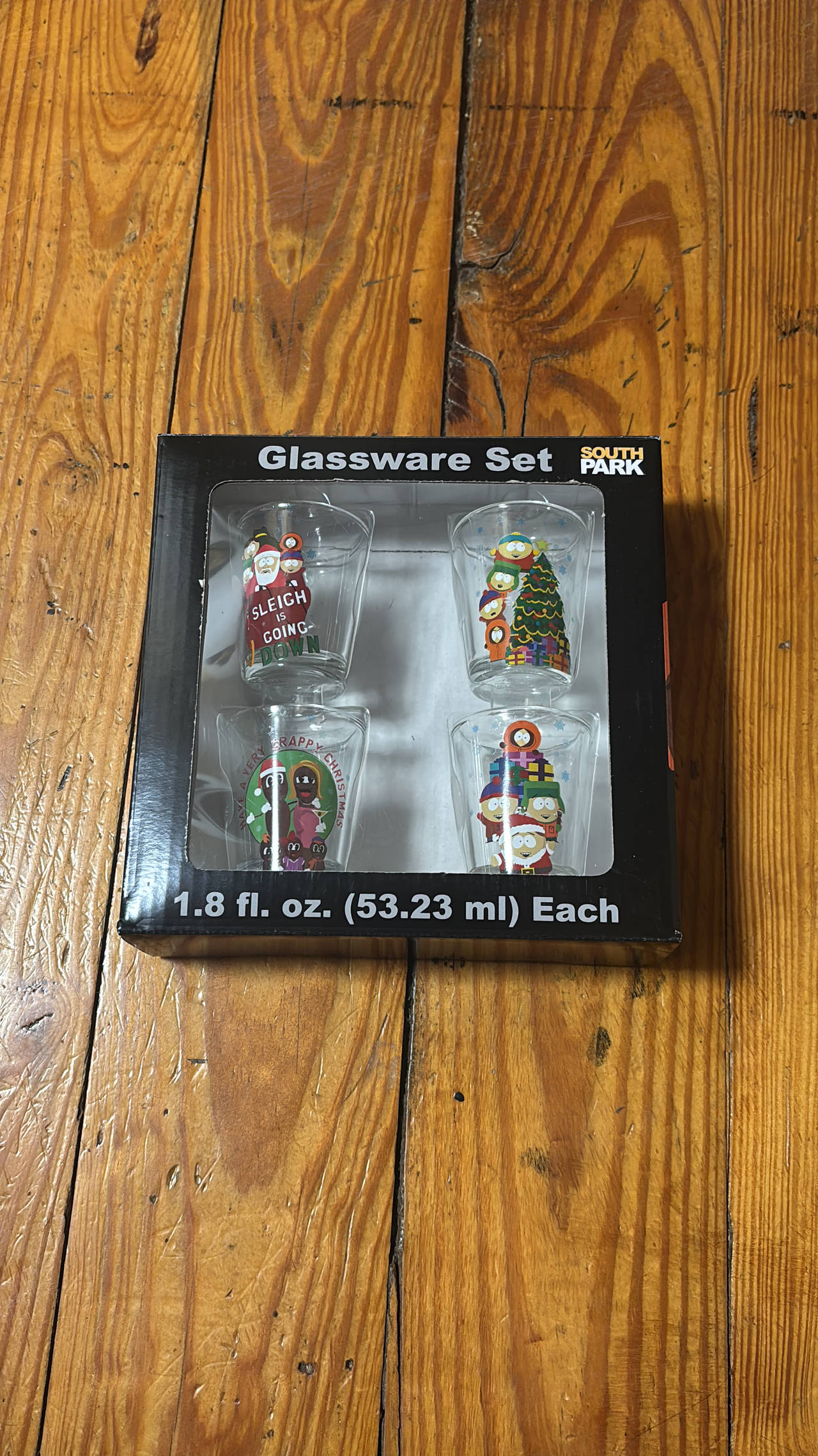 South Park Holiday Glassware Set