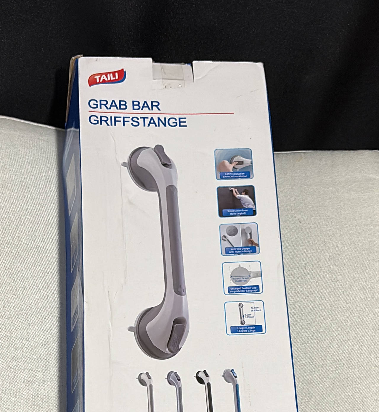TAILI Suction Cup Grab Bar