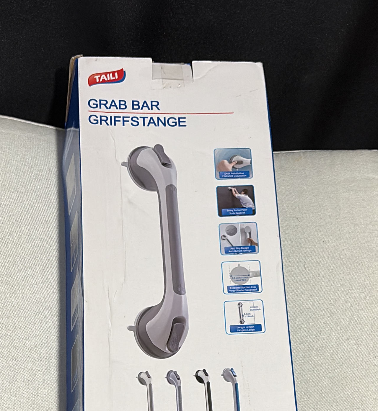 TAILI Suction Cup Grab Bar