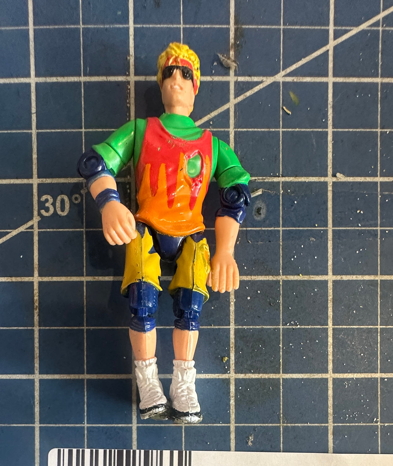 JOHNNY QUEST EXTREME vtg action figure. 123