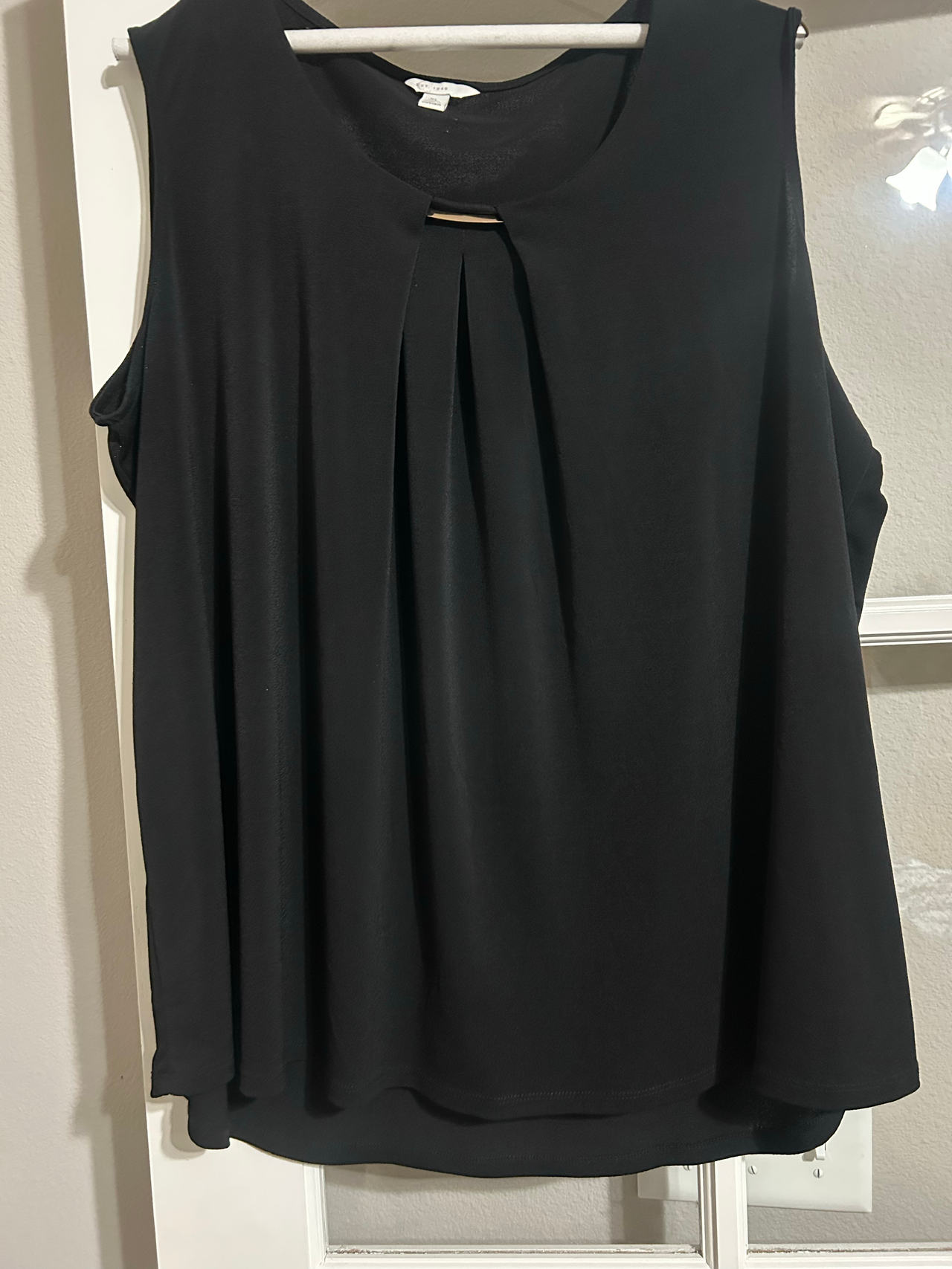Cato Sleeveless Black Blouse