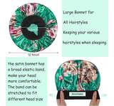 3 pack - Satin Hair Bonnet for Sleeping - Image 5