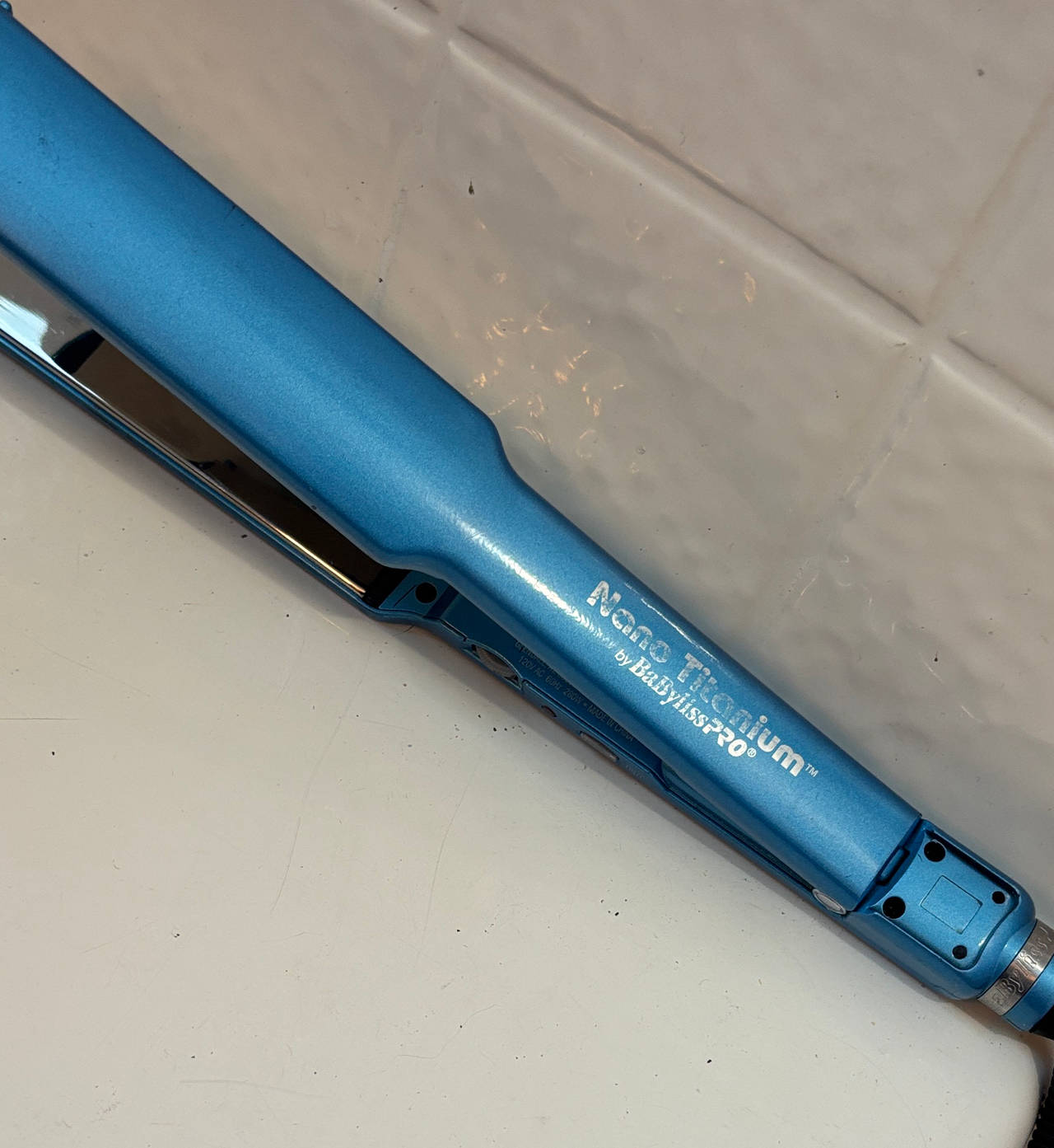 BaBylissPRO Nano Titanium 1" Straightening Iron