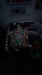 BAPE Real Tree Camo Shark Hoodie - Image 3