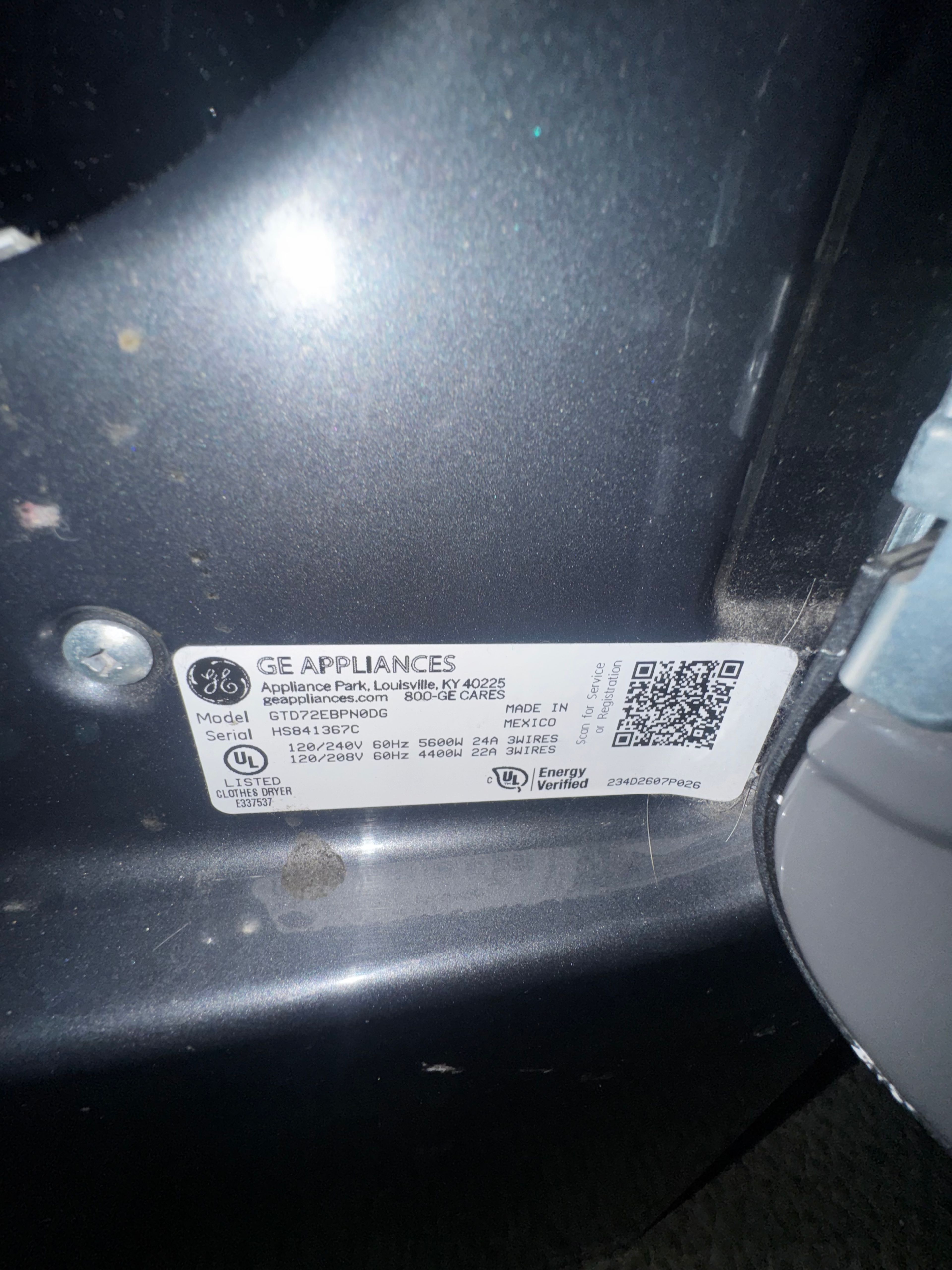 GE Electric Dryer - Image 4