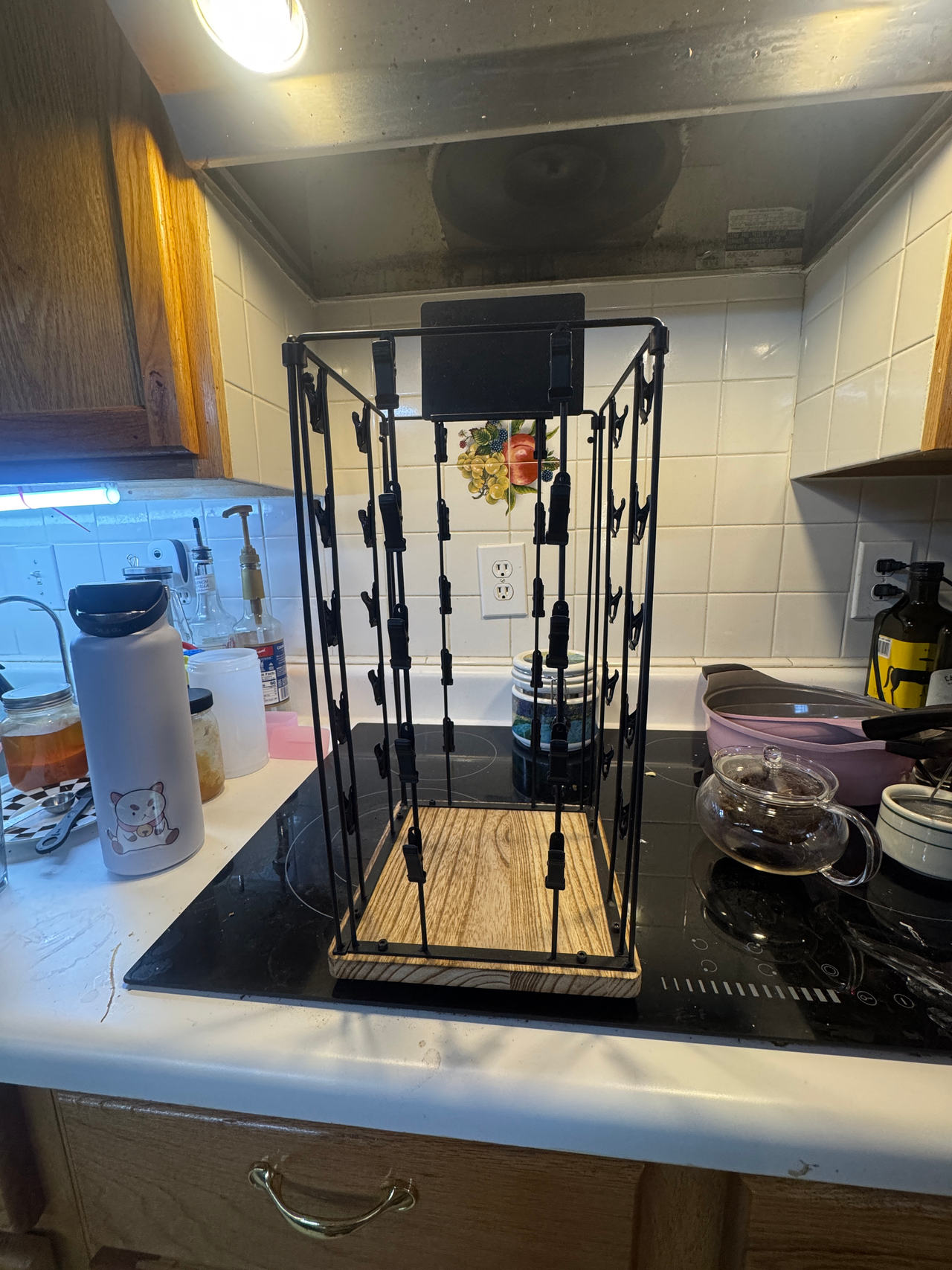 Rotating Countertop Chip Rack Display
