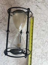 Decorative Metal Hourglass Timer - Image 1
