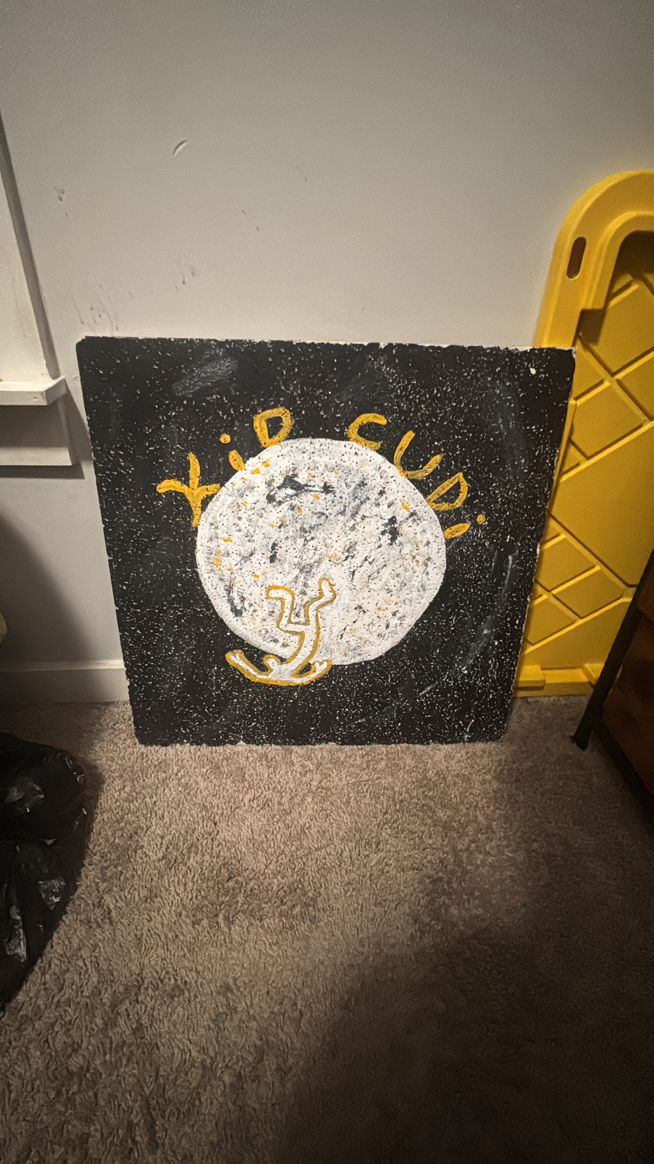 Kid Cudi Inspired Canvas Art