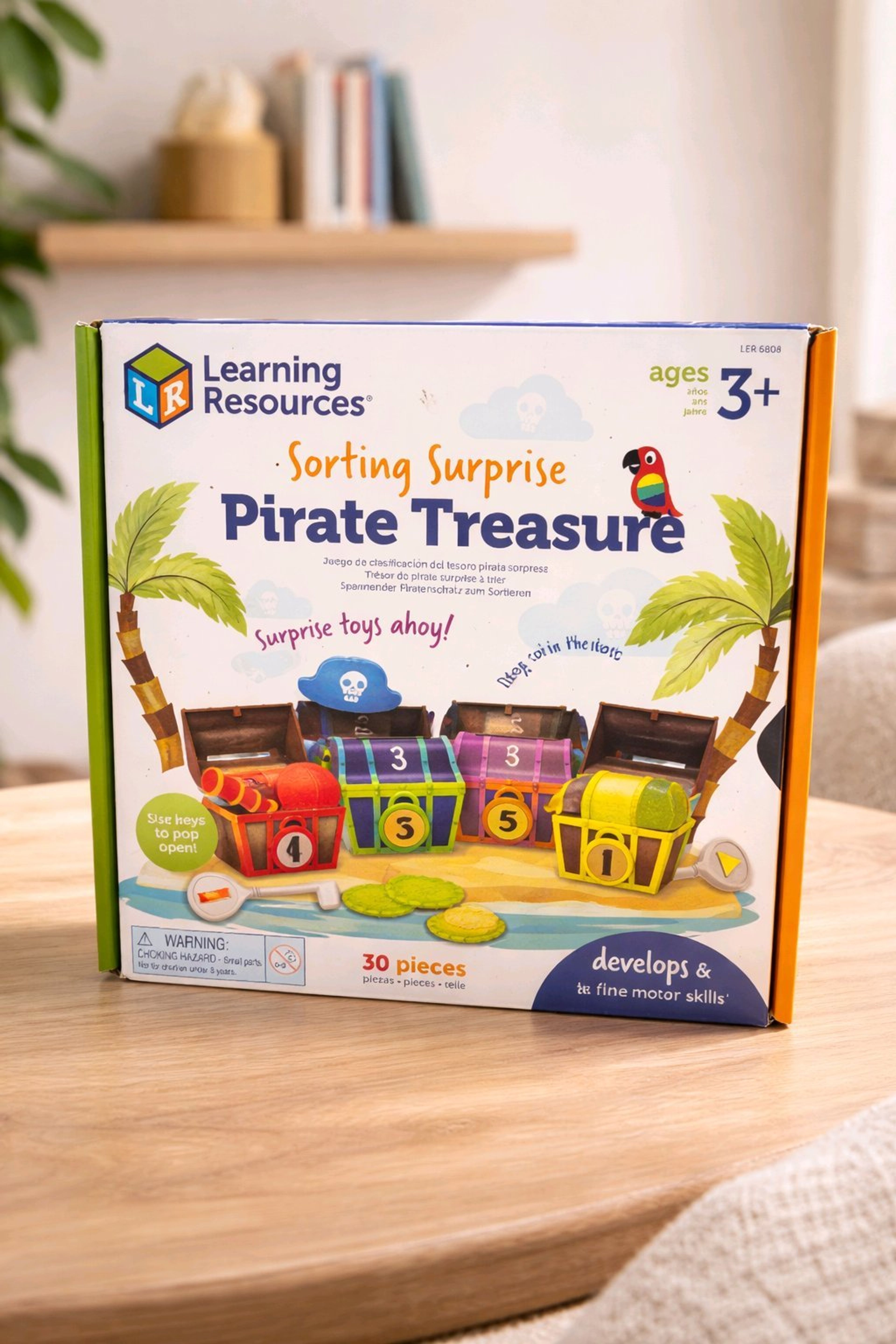 Learning Resources Sorting Surprise Pirate Treasure - Image 2