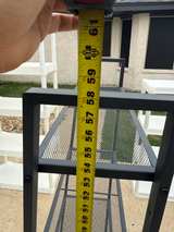 IKEA Metal Mesh Shelving Unit - Image 3