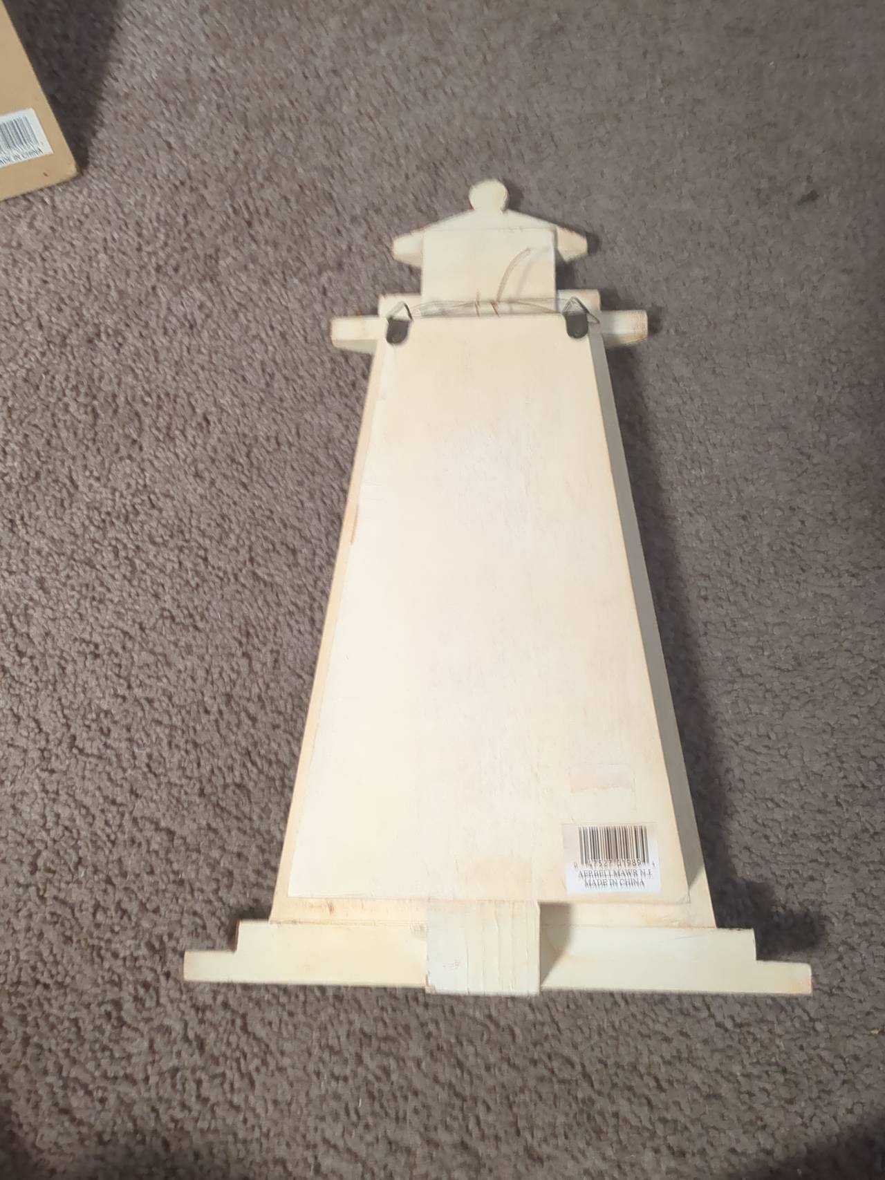 Nautical Lighthouse Wooden Shelf Decor