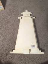 Nautical Lighthouse Wooden Shelf Decor - Image 1