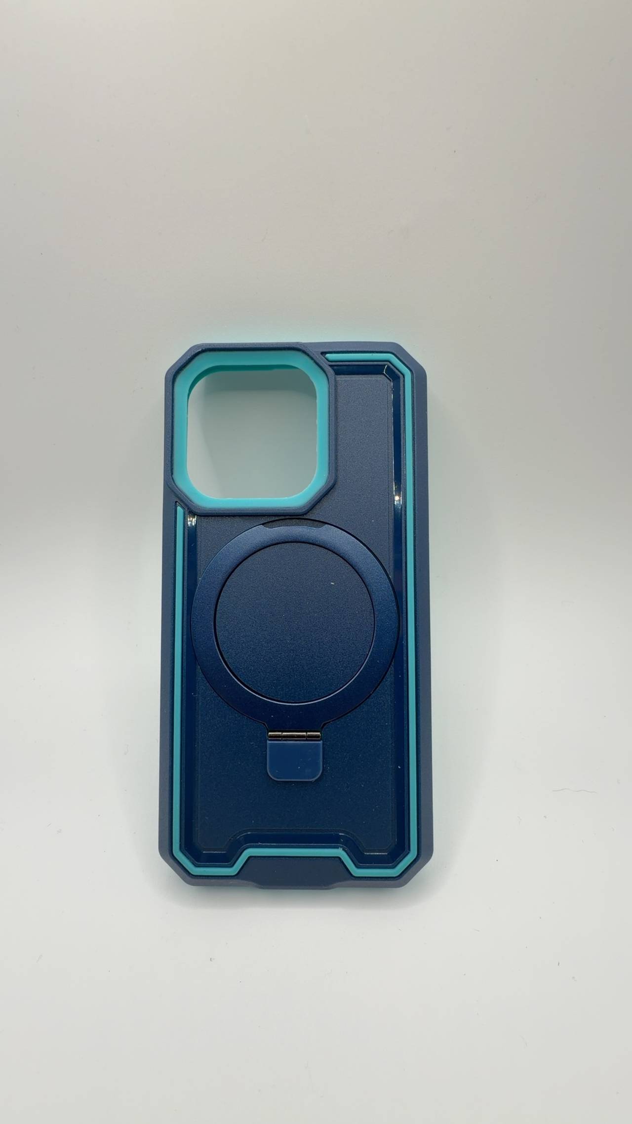 iPhone 15 Pro Dual Layer Armor Case with O-Ring Stand